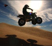 ATV ride through the desert